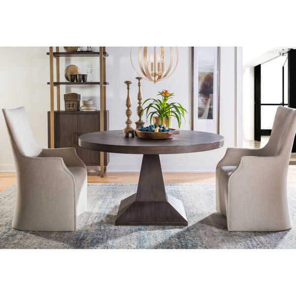 Cohesion Program Brown Chronicle Round Dining Table, image 3