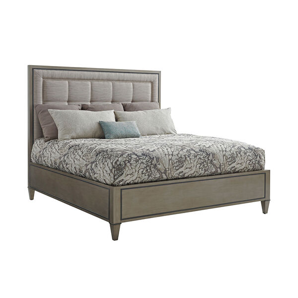 Ariana Gray St. Tropez Upholstered King Panel Bed, image 1