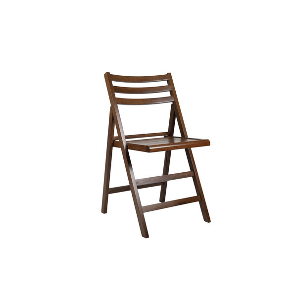 Mariabella Walnut Folding Chair, Set of Two, image 1
