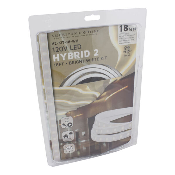 Tape Hybrid White 18-Feet 5000K LED Strip Light, image 1
