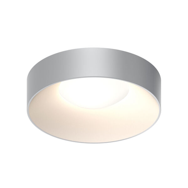 Ilios Dove Gray 18-Inch LED Flush Mount, image 1