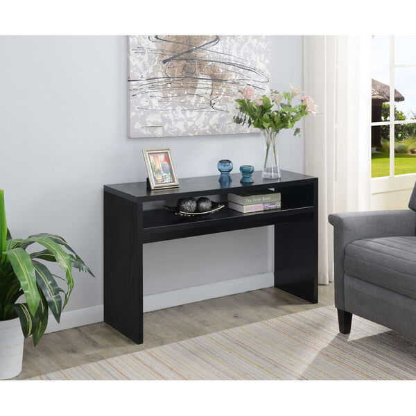 Northfield Black Honeycomb Particle Board Deluxe Console Table, image 3