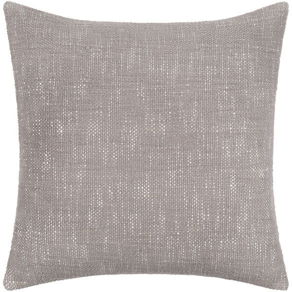 Bisa Medium Gray and Cream 20-Inch Pillow, image 1