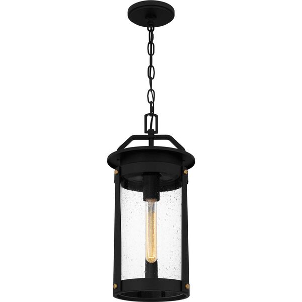 Clifton Earth Black One-Light Outdoor Pendant, image 4