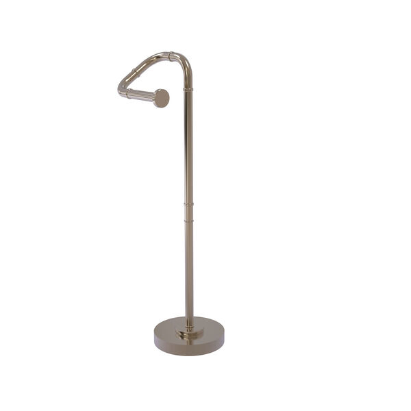 Remi Antique Pewter Eight-Inch Free Standing Toilet Tissue Stand, image 1