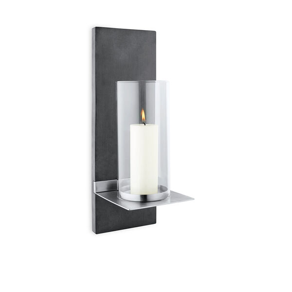 Wall Candle Holder with Candle, Small, image 2