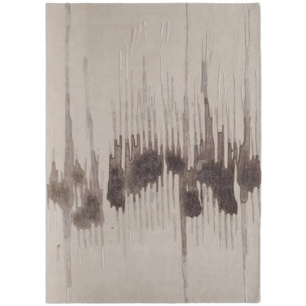 Anya Ivory Brown Taupe Rectangular 3 Ft. 6 In. x 5 Ft. 6 In. Area Rug, image 1