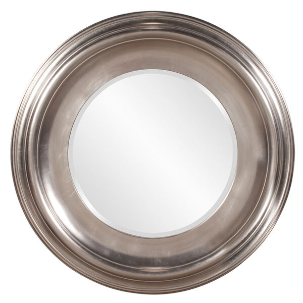 Christian Silver Round Mirror, image 1