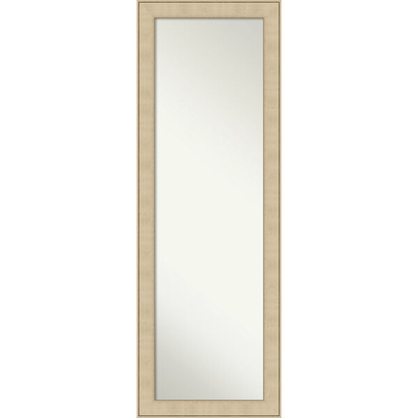 Honey and Silver 18W X 52H-Inch Full Length Mirror, image 1