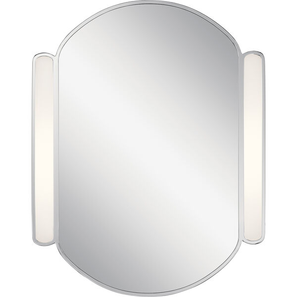 Phaelan Chrome LED Lighted Mirror, image 2