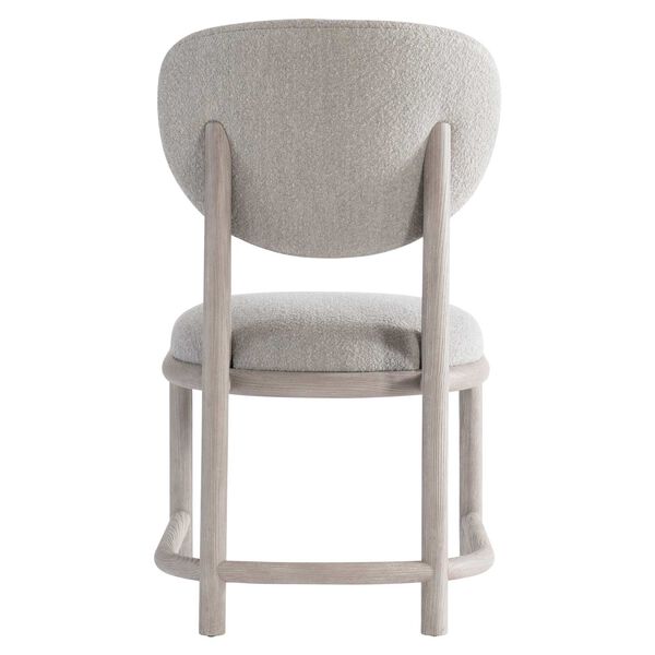 Trianon Light Gray Upholstered Back Side Chair, image 4