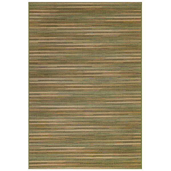 Liora Manne Marina Green 39 x 59 Inches Stripes Indoor/Outdoor Rug, image 2
