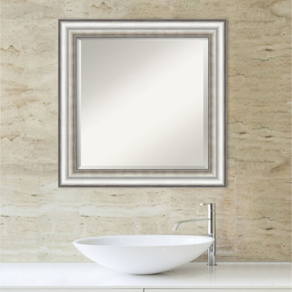 Salon Silver 25W X 25H-Inch Bathroom Vanity Wall Mirror, image 5