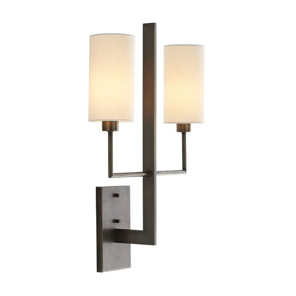 Ray Aged Bronze Two-Light Wall Sconce, image 4