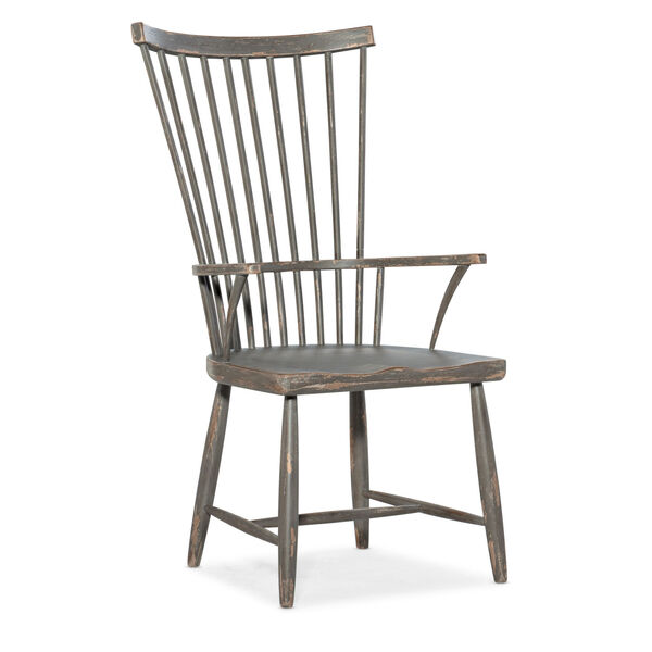 Alfresco Dark Gray Arm Chair, image 1