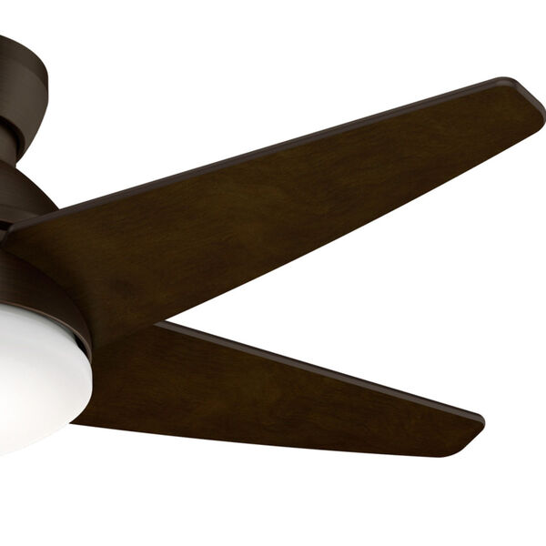 Isotope Brushed Cocoa 44-Inch LED Ceiling Fan, image 3