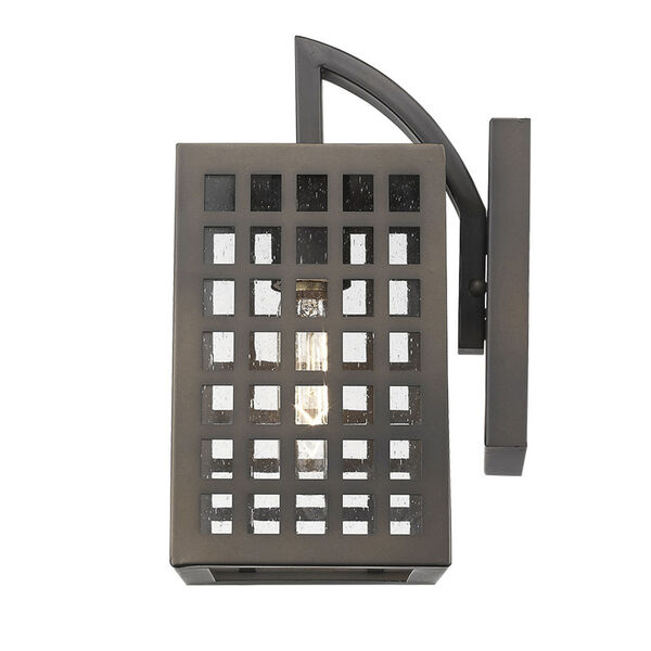 Letzel Oil Rubbed Bronze One-Light Outdoor Wall Mount, image 6