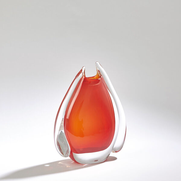 Cinnabar Fin Vase, image 1