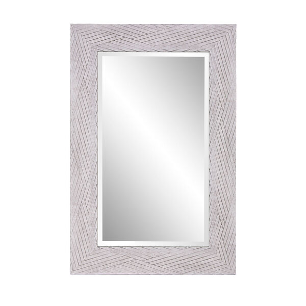 Buckram Weathered Gray Mirror, image 2