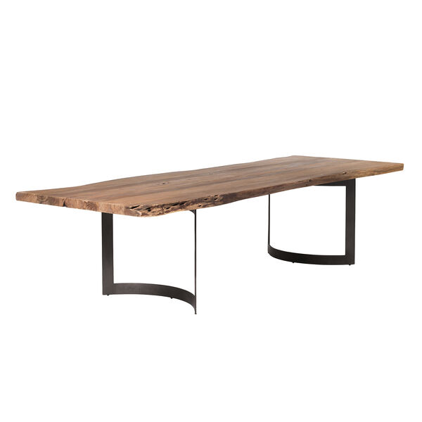 Bent Dining Table Large Smoked, image 2