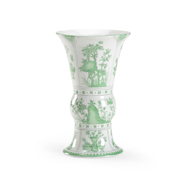 Green Oriental Vase, image 1
