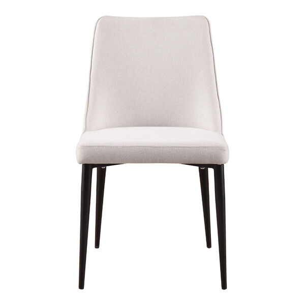 Lula White and Black Dining Chair, Set of 2, image 1