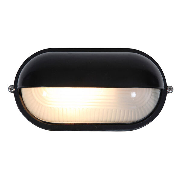 Nauticus Black One-Light LED Outdoor Wall Sconce, image 1