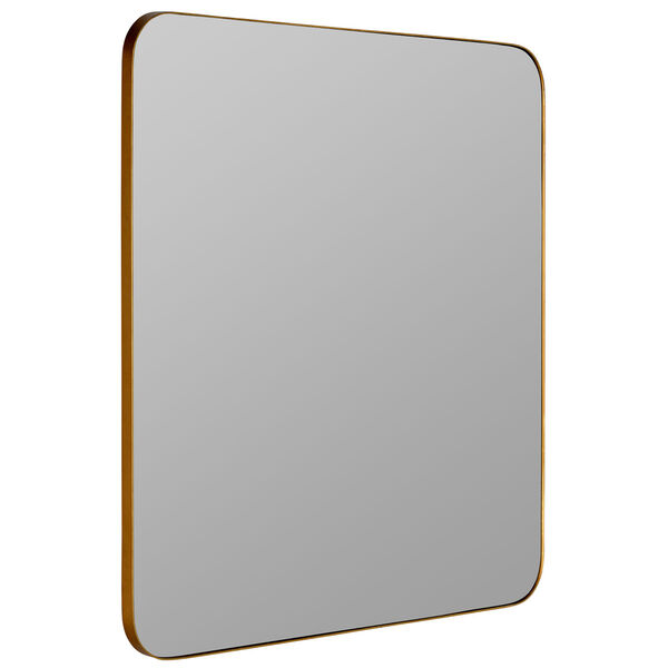 Hailey Gold 34 x 34-Inch Square Wall Mirror, image 3