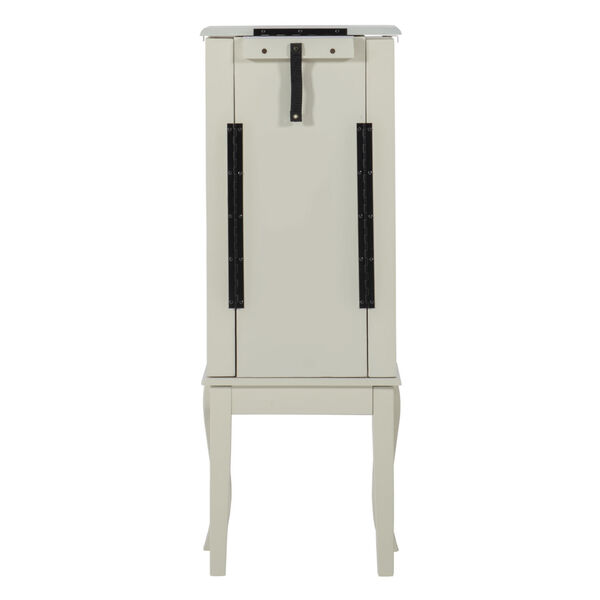 White Jewelry Armoire, image 3