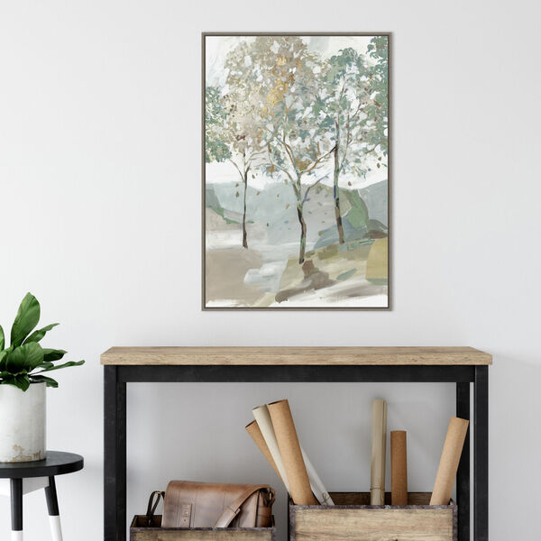 Allison Pearce Gray Breezy Landscape Trees II 23 x 33 Inch Wall Art, image 1