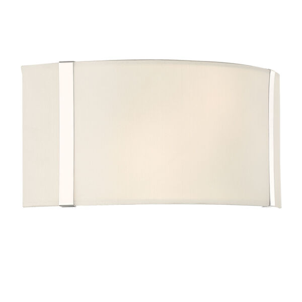 Fulton Polished Nickel Two-Light Wall Sconce, image 2