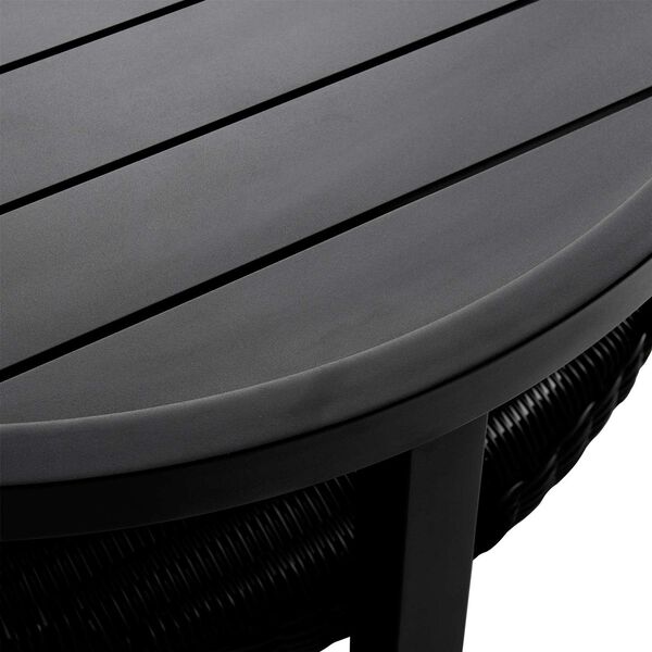 Grand Black Outdoor Coffee Table, image 5
