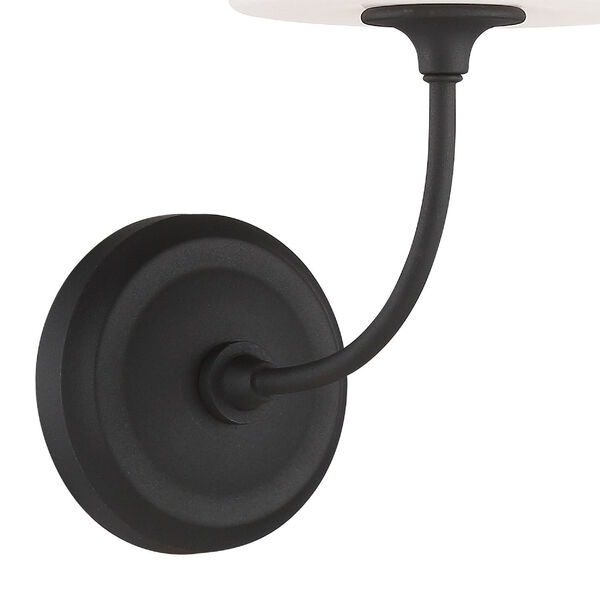 Sylvan Black Forged Six-Inch One-Light Wall Sconce, image 4