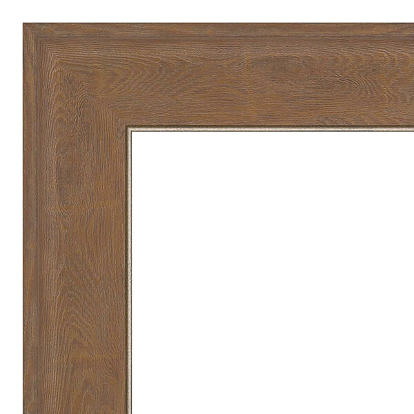 Alta Brown 29W X 65H-Inch Full Length Floor Leaner Mirror, image 2
