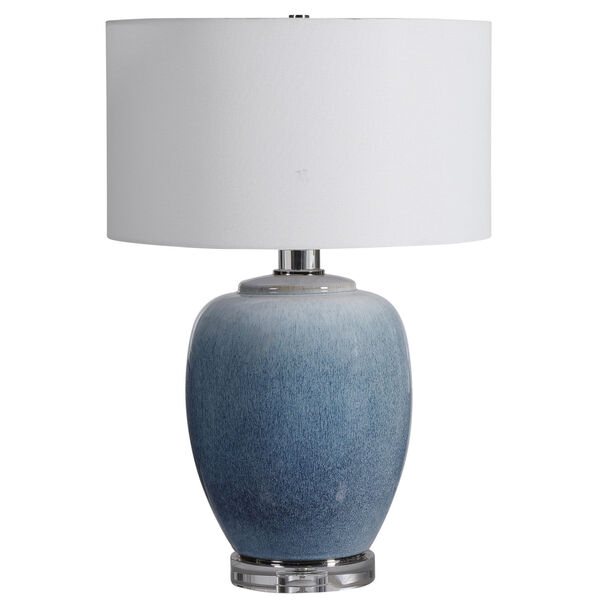 Blue Waters Cobalt and Aqua One-Light Table Lamp, image 4