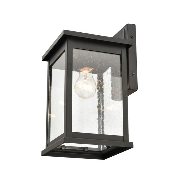 Bowton Powder Coat Black Seven-Inch One-Light Outdoor Wall Sconce, image 4