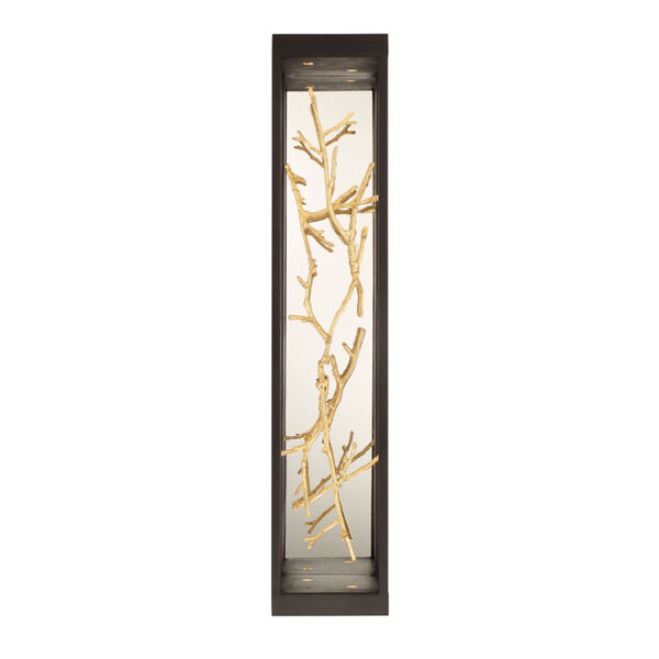 Aerie Bronze and Gold Four-Light LED Wall Sconce, image 2