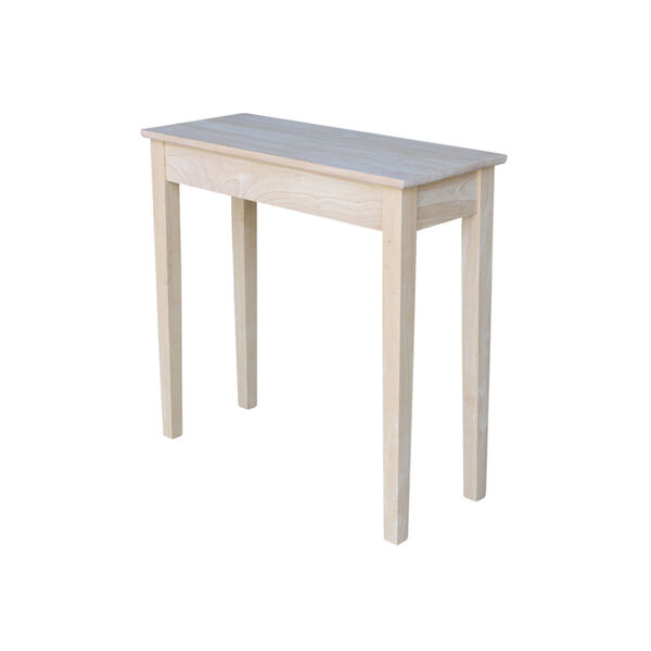 Rectangular Unfinished Table with Drawer, image 3