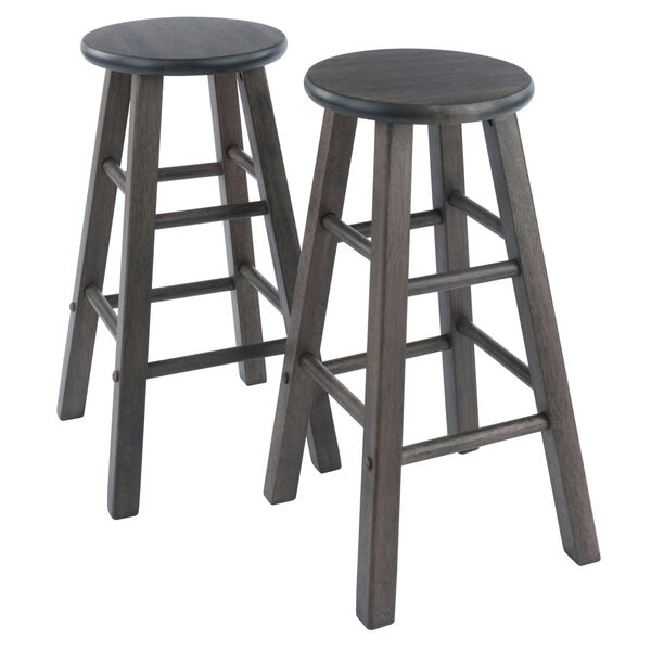 Element Oyster Gray Counter Stool, Set of 2, image 1