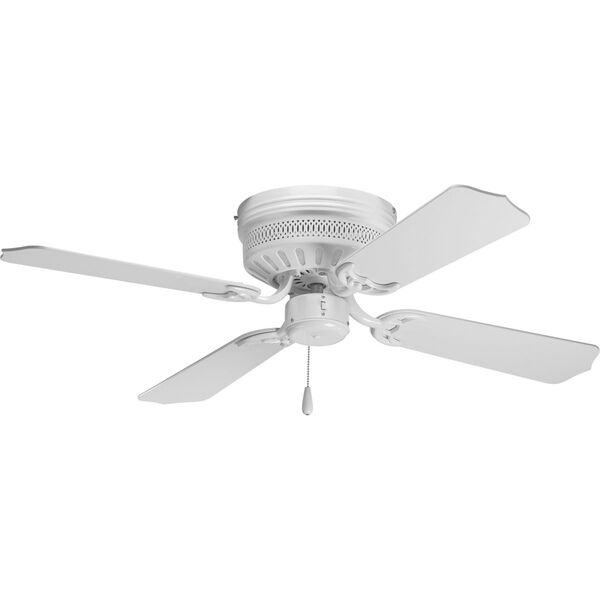 AirPro Hugger White 8.37-Inch Ceiling Fans, image 1