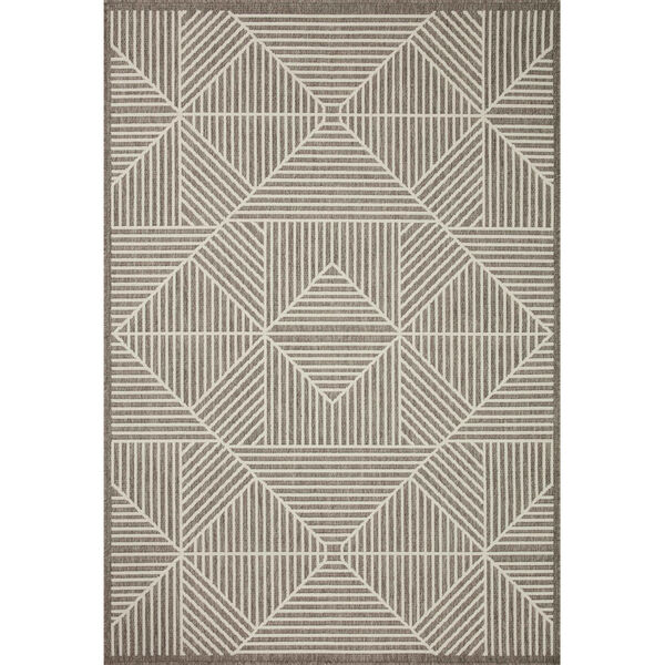 Rainier Natural and Ivory Indoor/Outdoor Area Rug, image 1