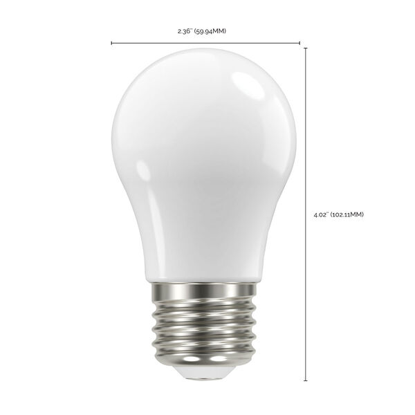 Soft White 11 Watt A19 LED Bulb with 3000K and 1100 Lumens, Pack of 4, image 3