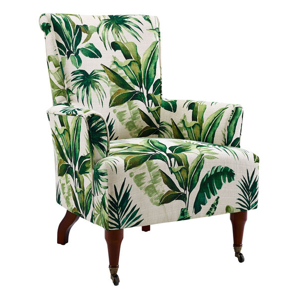 Hildie Dark Walnut Leaf Arm Chair, image 10