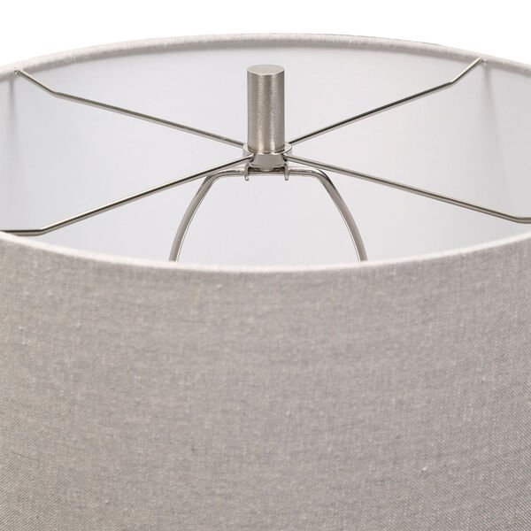 Comanche Off-White One-Light Crackle Table Lamp, image 6