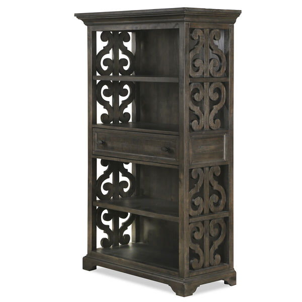 Bellamy Bookcase in Weathered Peppercorn, image 1