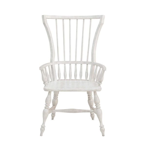 Glendale Estates White Windsor Arm Chair, image 2
