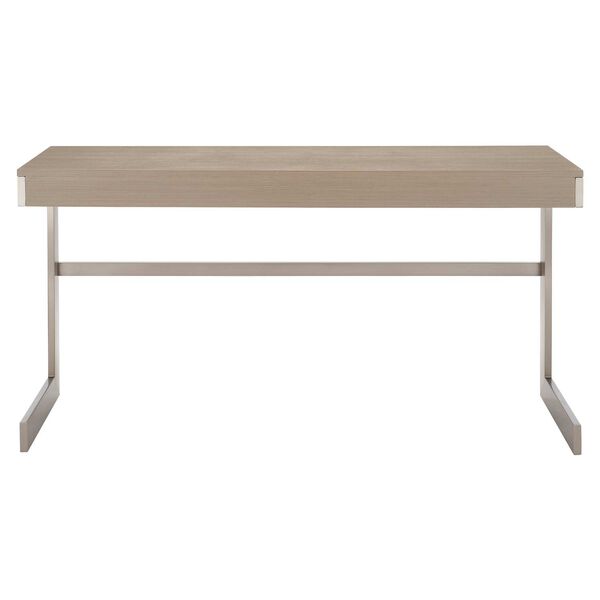 Axiom Natural and Stainless Steel Console Table, image 1