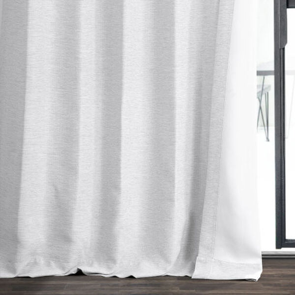 Chalk Off White 96 x 50 In. Blackout Curtain Single Panel, image 8