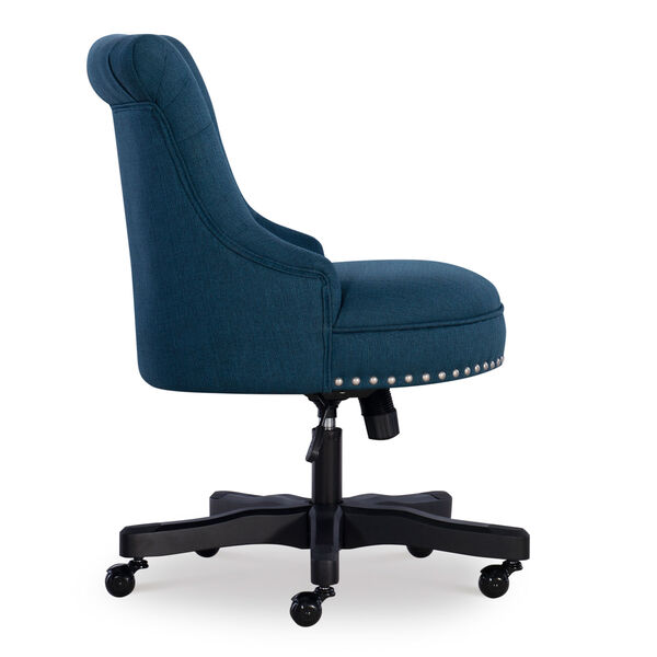Parker Azure Blue Office Chair, image 2