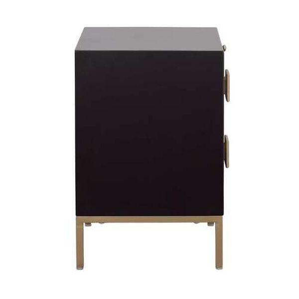 Holland Black Chest with Pullout Shelf, image 4
